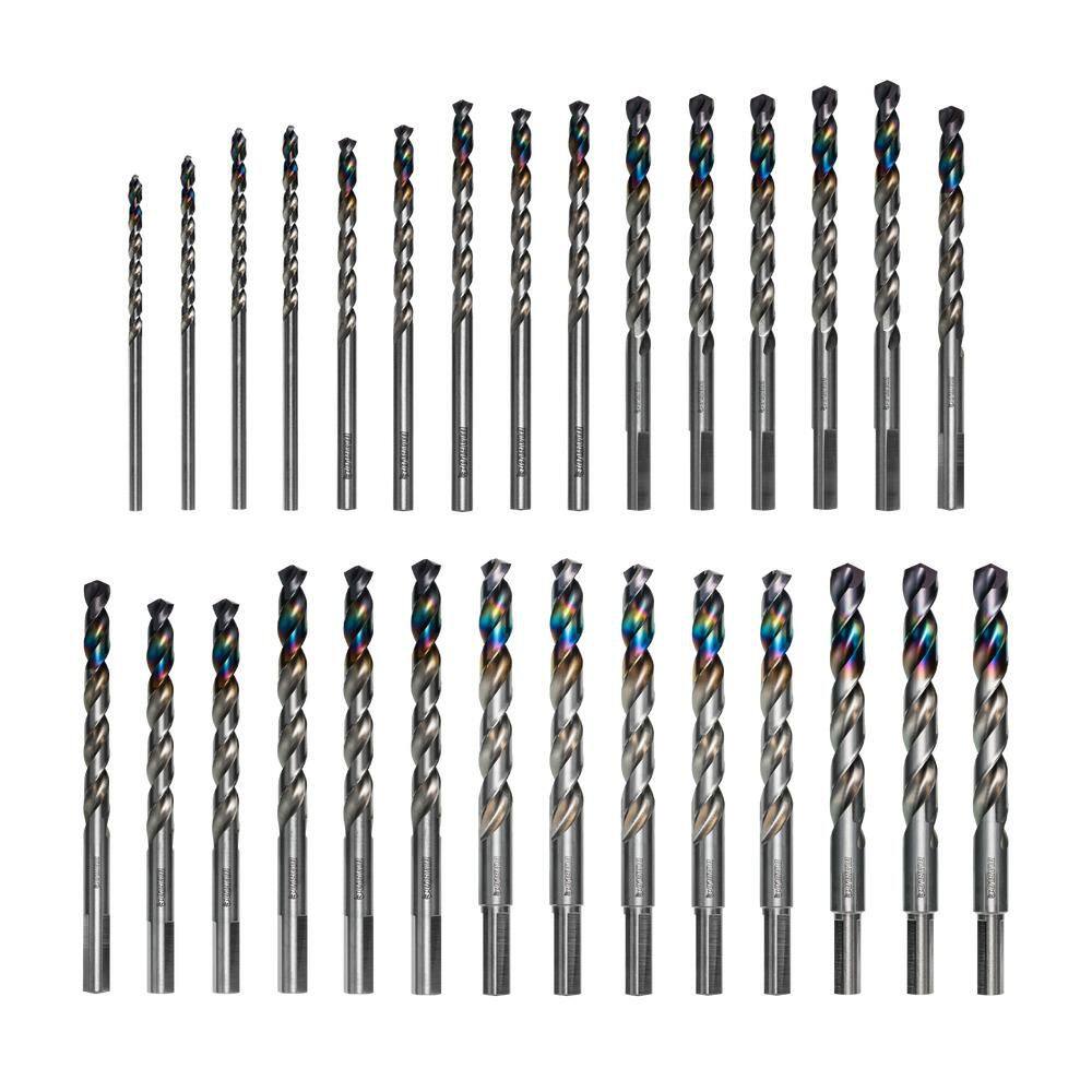 Metal Demon Drill Bits Set for Mild, Hardened and Stainless Steels (29-piece) price history on PriceWatchPro