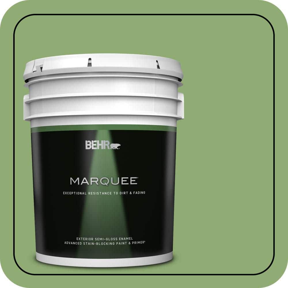 5 gal. #430D-5 Geranium Leaf Semi-Gloss Enamel Exterior Paint & Primer price history on PriceWatchPro