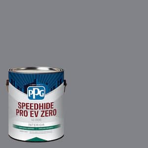 Speedhide Pro EV Zero 1 gal. PPG1013-5 Victorian Pewter Eggshell Interior Paint