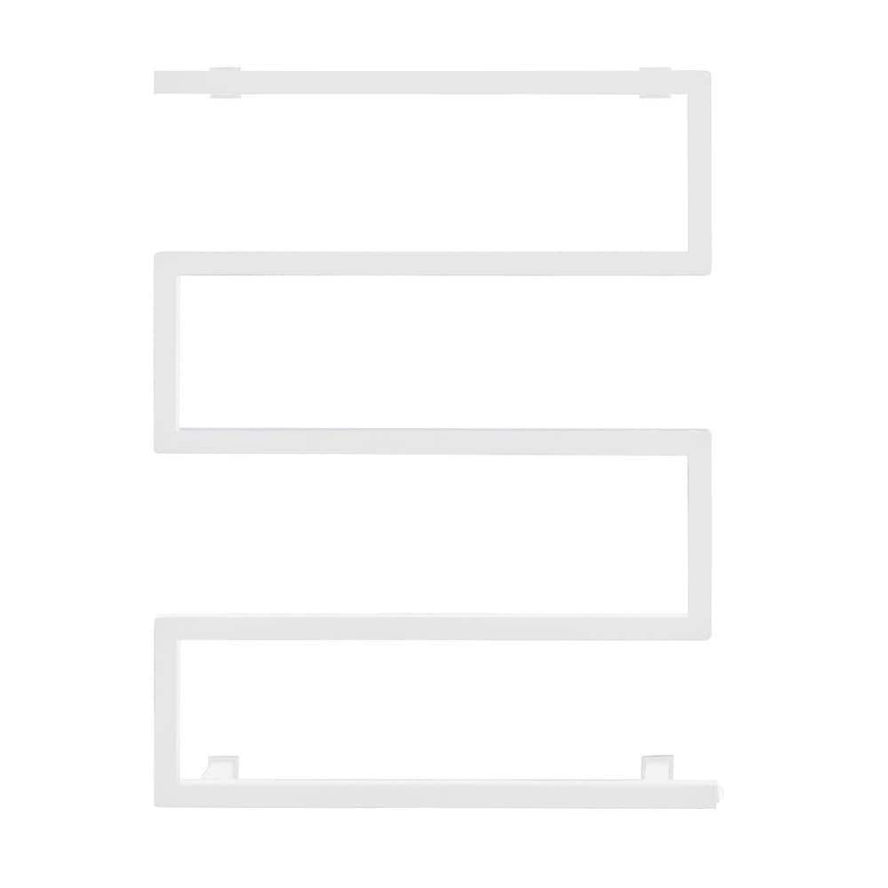 Swiss Madison Voltaire 5-Bar Electric Towel Warmer in Matte White