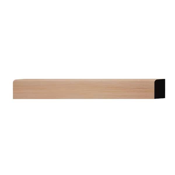 Ekena Millwork WM881 0.44 in. D x 0.75 in. W x 6 in. L Wood (Cherry) Baseboard Moulding Sample