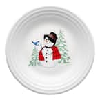 White Snowlady Luncheon Plate