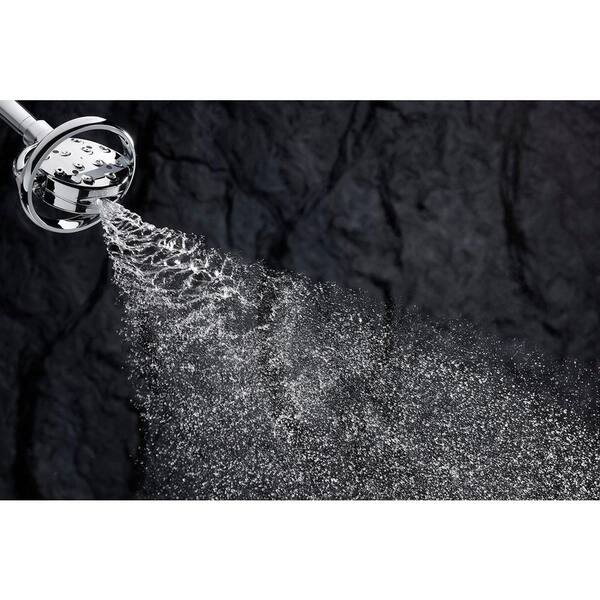 KOHLER Flipside 4-Spray 5.4 in. Single Tub Deck Mount Handheld