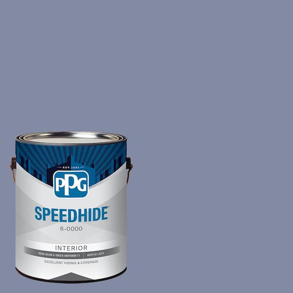 SPEEDHIDE 1 gal. PPG1168 5 Violet Aura Satin Interior Paint