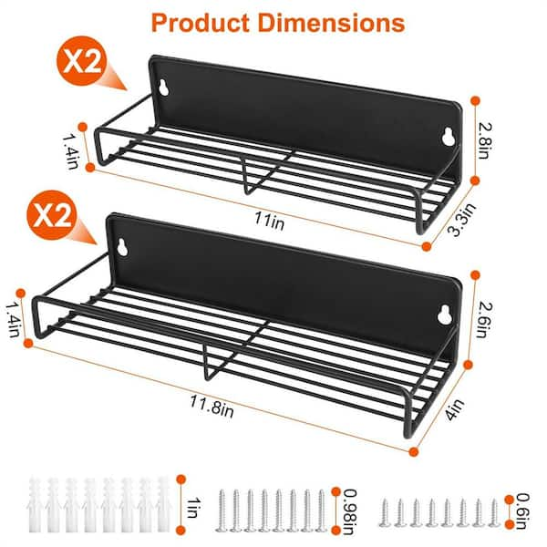  ibasenice Storage Box Accessories chip Rack Simple