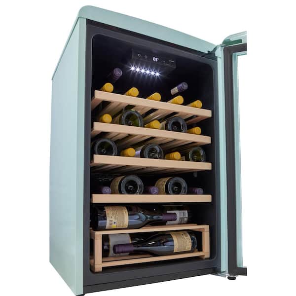 Wine fridge stands up for open bottles - CNET