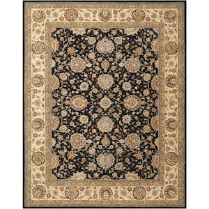 2000 Midnight 8 ft. x 10 ft. Bordered Traditional Area Rug