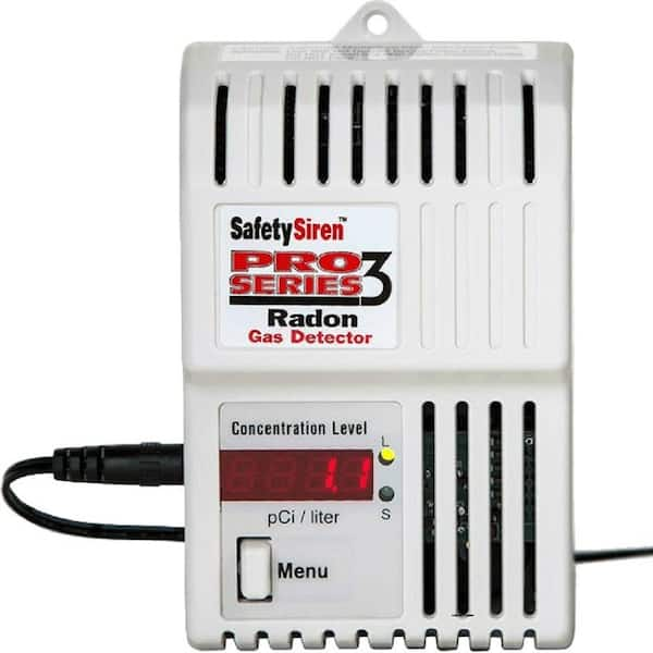 Safety Siren Pro Series 3 Electronic Gas Radon Detector