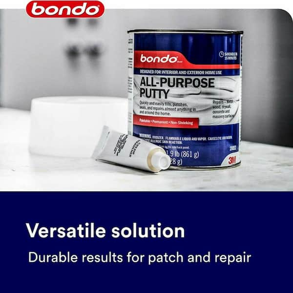Bondo Home Solutions 1 qt. All-Purpose Putty 20052 - The Home Depot
