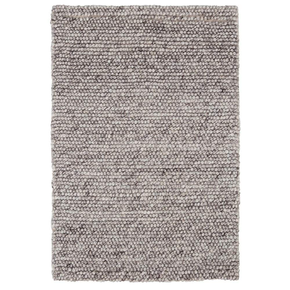 Niels Handwoven Wool/Viscose Grey 8 ft. x 10 ft. Indoor Area Rug price history on PriceWatchPro
