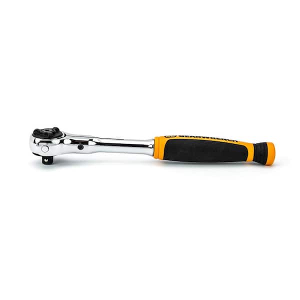 GEARWRENCH - 1/4 in. and 3/8 in. Drive 72-Tooth Cushion Grip Roto-Ratchet Set (2-Piece)