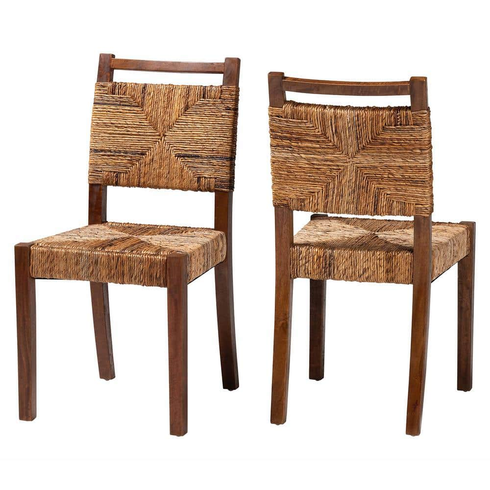 bali & pari Cordoba Natural Seagrass Dining Chair (Set of 2) 249-2P ...