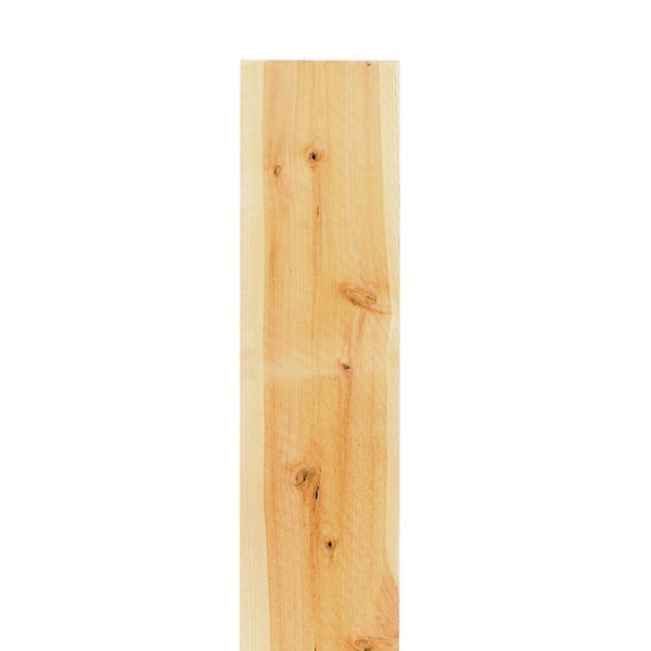 Jewett-Cameron Lumber Corp 5/8 in. x 3-1/2 in. x 4 ft./8 in. x 3-1/2 in. x 4 ft. Flat Top Western Red Cedar Fence Picket