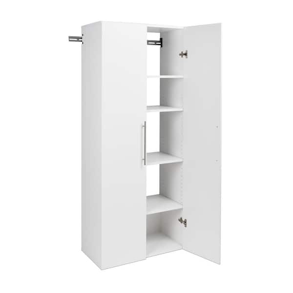 Timberlake Wall Mount Storage Cabinet in White