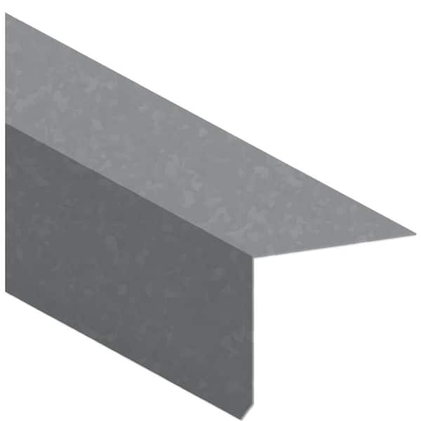 Gibraltar Building Products 2 in. x 4 in. x 10 ft. Galvanized Steel Drip Edge