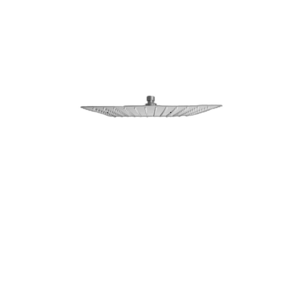 10-Inch Brushed Nickel Square Rainfall Shower Head