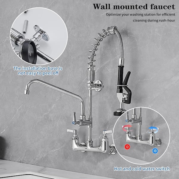 MOOTACO Commercial Kitchen Pre-Rinse Spray Tap, Indonesia - View #5