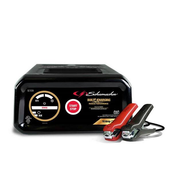 home depot auto battery charger