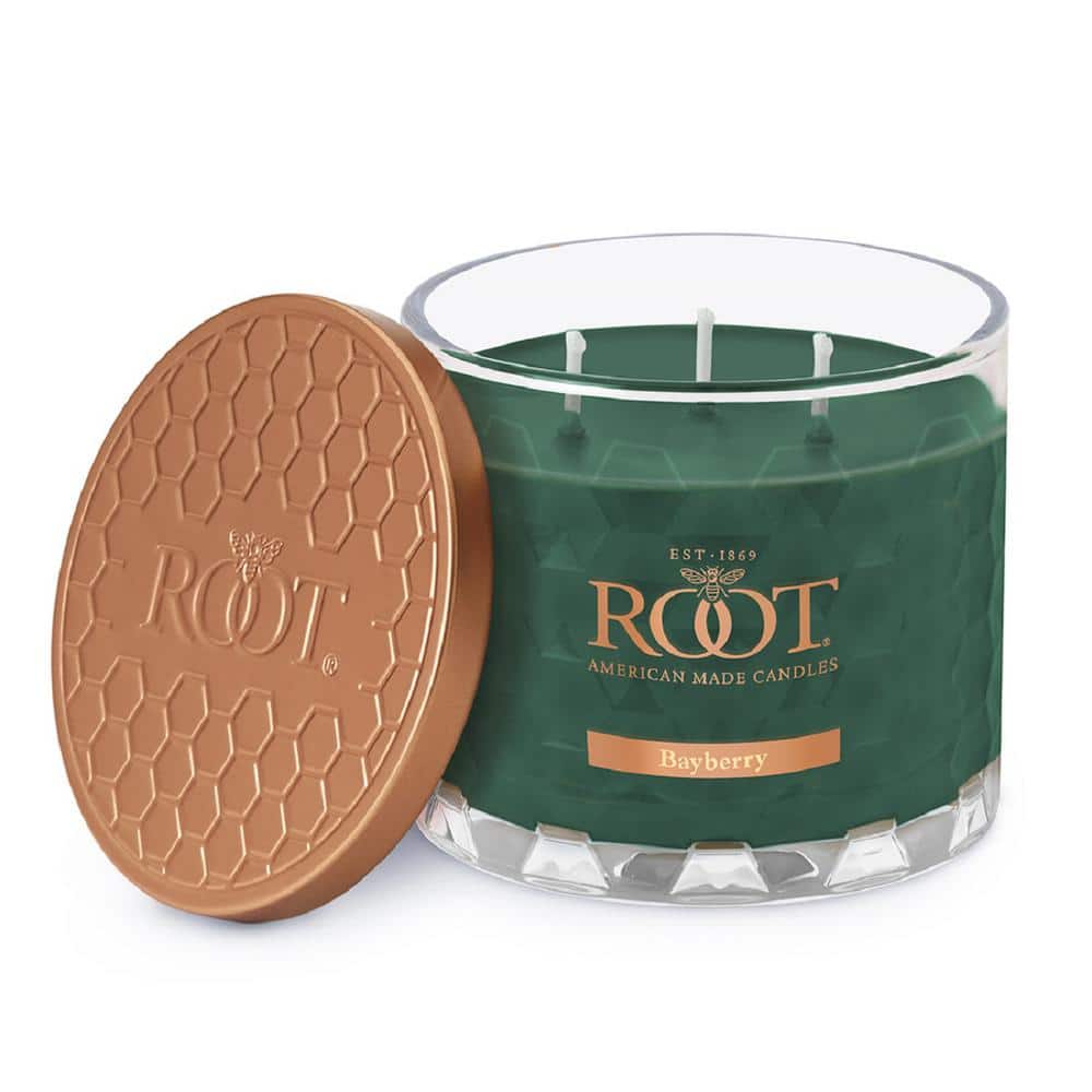 Root Candles 3 Wick Honeycomb Bayberry Scented Jar Candle 631369 - The ...