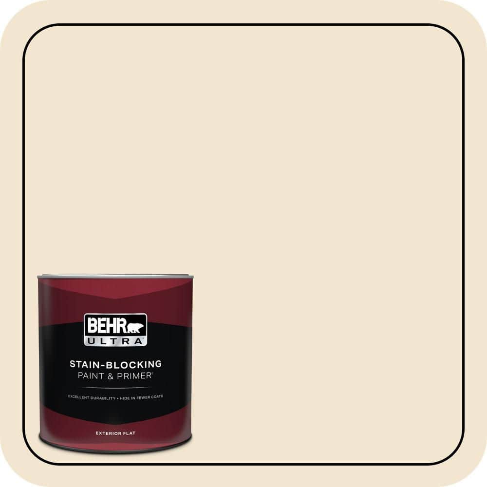 1 qt. #S300-1 French Creme Flat Exterior Paint & Primer price history on PriceWatchPro