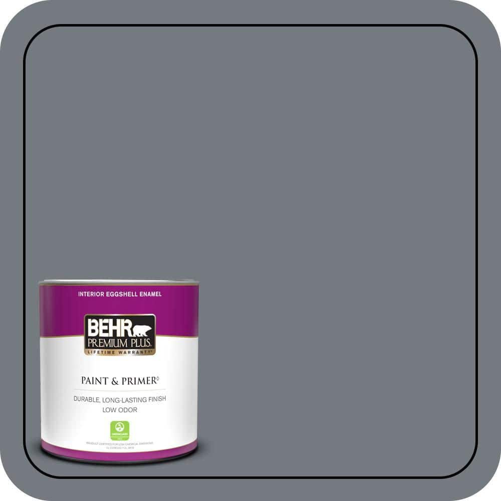 1 qt. #N510-5 Liquid Mercury color Eggshell Enamel Low Odor Interior Paint & Primer price history on PriceWatchPro