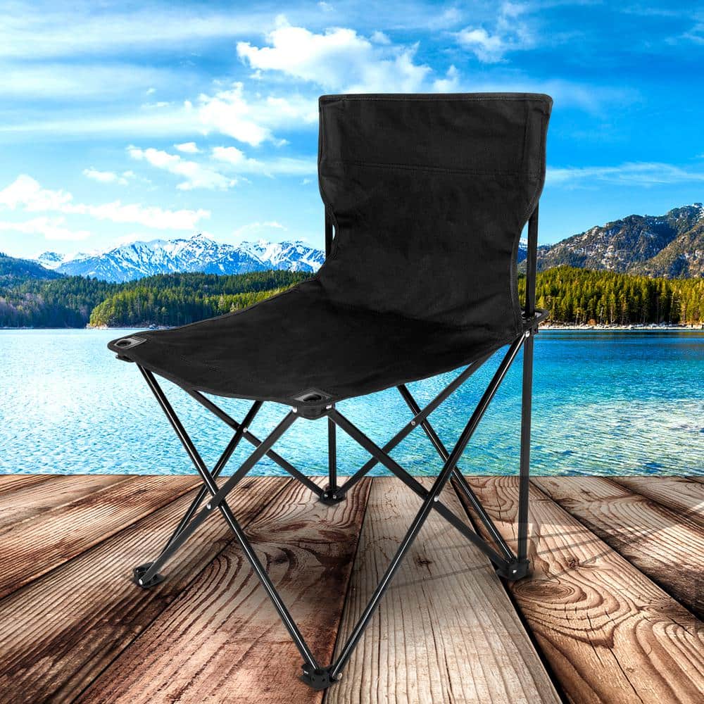 Portable Folding Camping Oxford Cloth Patio Chair with Carry Bag, for Beach