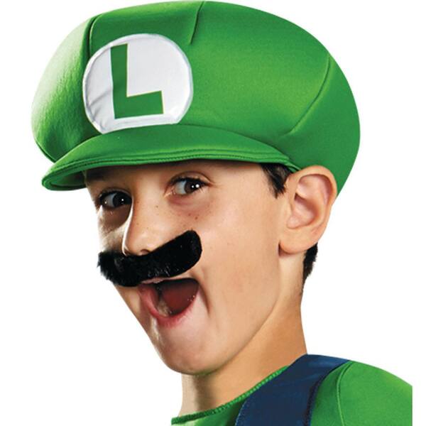 Super Mario Luigi Classic Child Costume, Large (10-12)