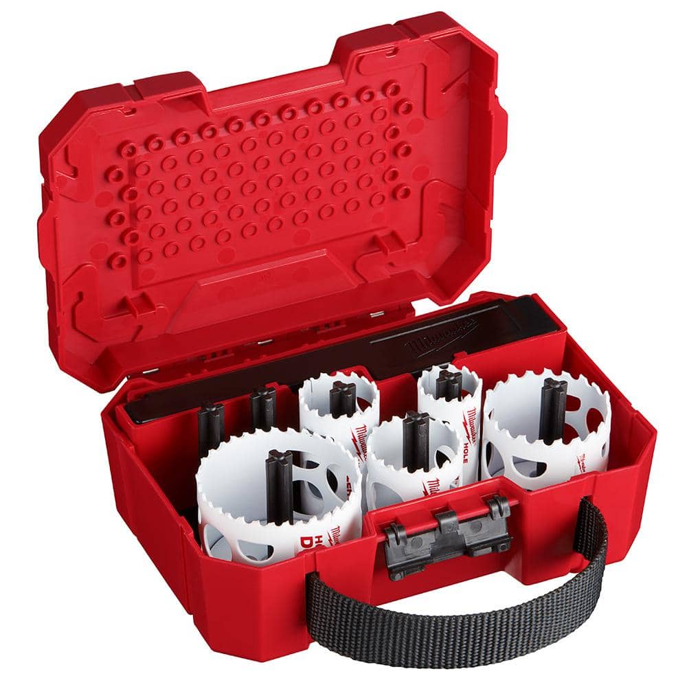 9 pcs Bi-metal Amadeal Hole Saw Set 22-64mm
