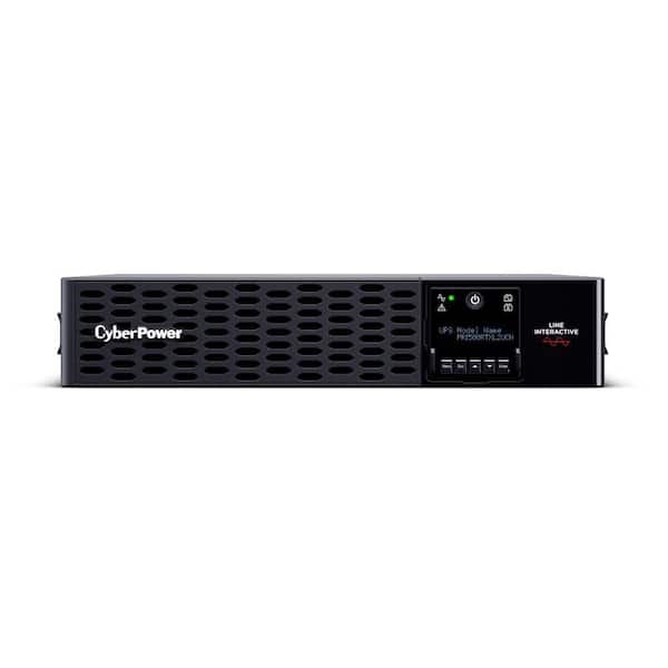 1500VA/1500W, 120-Volt, Line Interactive, Sine Wave, 2U Rack/Tower Battery Backup