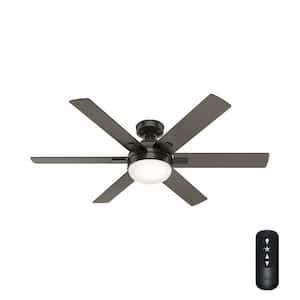 Hardaway 52 in. LED Indoor Noble Bronze Ceiling Fan with Light Kit and Remote