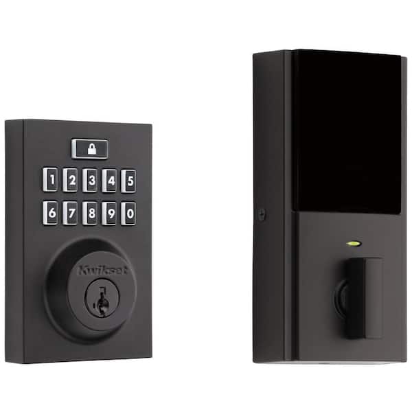 ユニバーサルインベーダー Kwikset SmartCode 914 Zigbee 3.0 Contemporary Matte Black Single