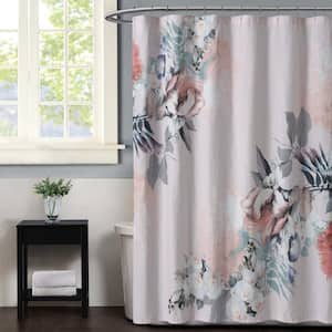 Dreamy 72 in. Floral Shower Curtain
