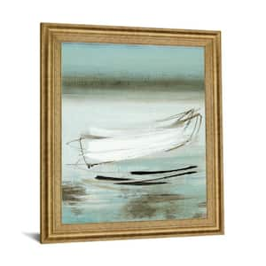 28 in. x 34 in. CANOE BY MCALPINE, H. (Mirror Framed)