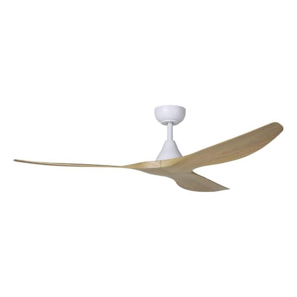 Surfline 60 in. Outdoor White Ceiling Fan