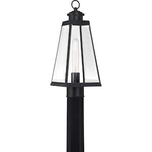 Paxton 1-Light Matte Black Outdoor Post Lantern