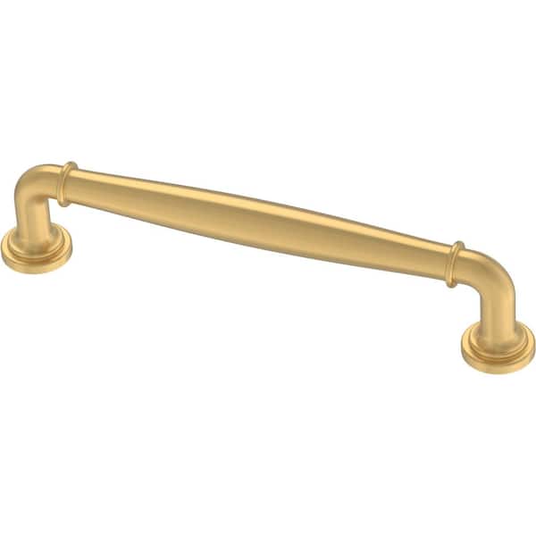 Classic Elegance 5-1/16 in. (128 mm) Classic Modern Gold Cabinet Drawer Bar Pull