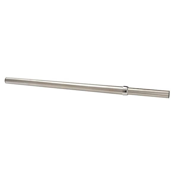 Lido Designs 72-120 in. Brushed Stainless Steel Extend and Lock Adjustable Closet Rod
