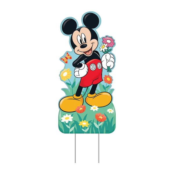 Unbranded 31 in. Spring Mickey Metal Yard Stake