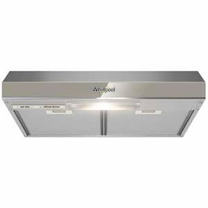 30 in. 325 CFM Ducted Wall Mount Range Hood in Stainless Steel