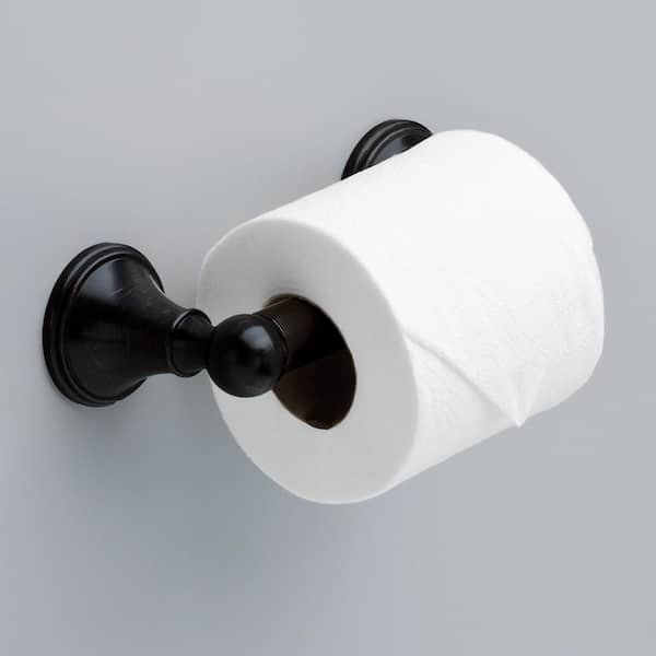 Toilet Paper Holder - Modern Bathroom Accessories in Black, Bronze, Silver