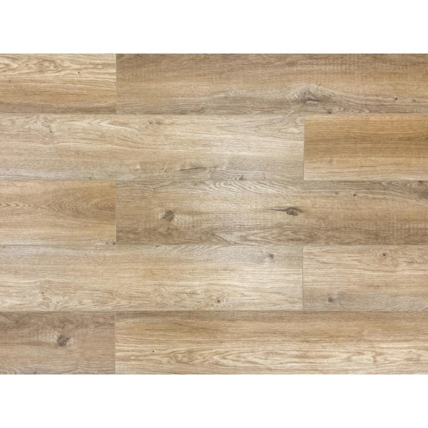 Vagabond Canyon Chamoisee 20 MIL x 9 in. W x 71 in. L Waterproof Click Lock Vinyl Plank Flooring (26.59 sq. ft./case)