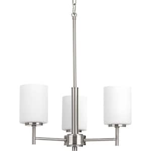 Progress Lighting Replay Collection 5-Light Brushed Nickel Etched