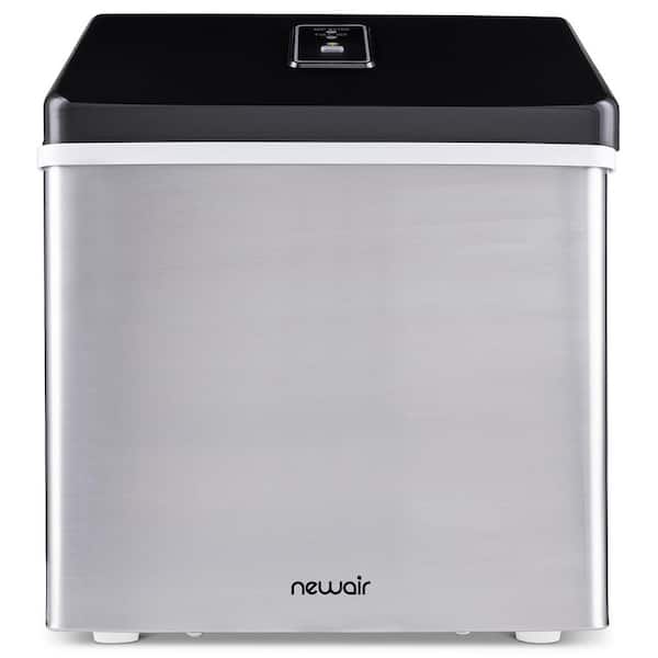 NewAir Countertop Nugget Ice Maker, Stainless Steel, 40 lbs. per