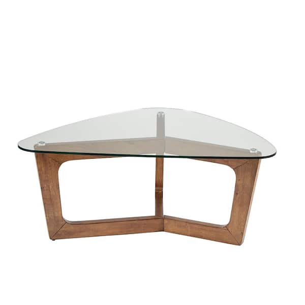 INK+IVY Walker Brown 42 in. W x 28 in. D x 17 in. H Coffee Table
