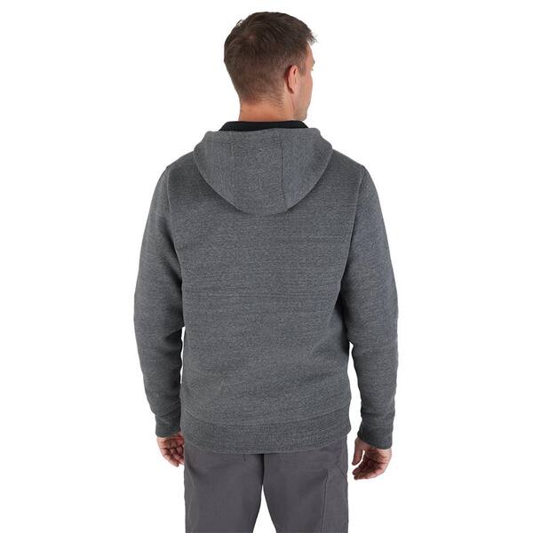 Milwaukee Men's X-Large Gray GRIDIRON Full-Zip Hoodie M250G-XL