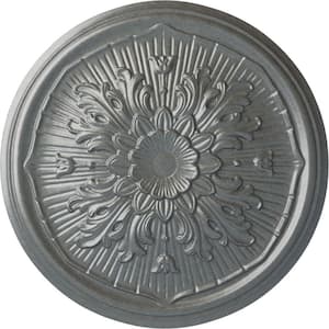 15-3/4 in. x 5/8 in. Lupton Urethane Ceiling Medallion (Fits Canopies upto 1-1/8 in.), Platinum