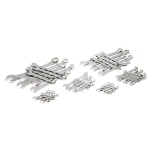 Combination and Stubby Wrench Set (57-Pieces)