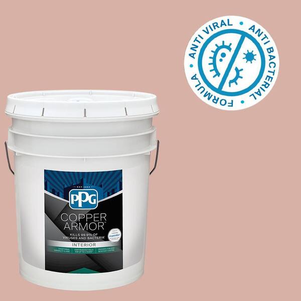 COPPER ARMOR 5 gal. PPG10624 Sandpaper Eggshell Antiviral and