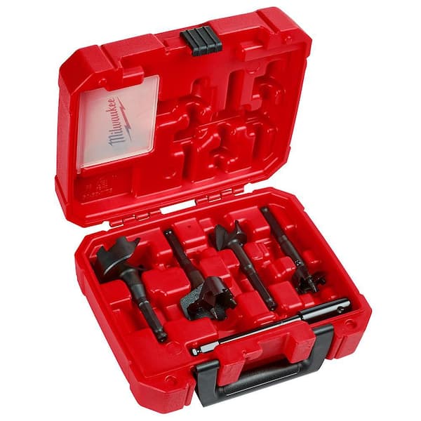 Milwaukee Selfeed High-Speed Steel Wood Boring Bit Set (4-Piece