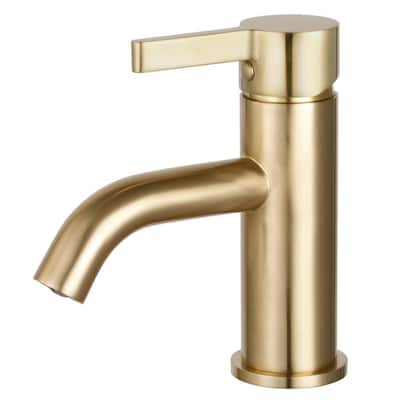 Brass - Single Hole Bathroom Faucets - Bathroom Sink Faucets - The Home Depot